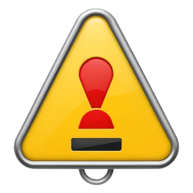 Fallprotection alarm emoji sticker