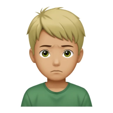 Manga bir bola ormonda yolgiz holatini tasvirlab ber sticker