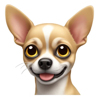 Un perito chihuahua en posición de jugar sticker