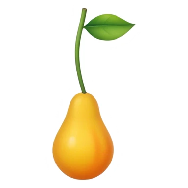 Un sablier jaune sticker