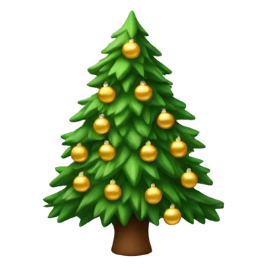 Xmas tree sticker