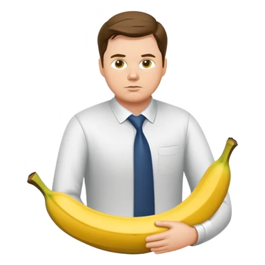 JD Vance slipping on a banana peel sticker
