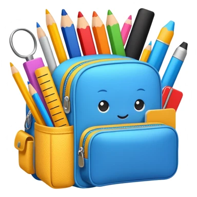 school stuff sticker