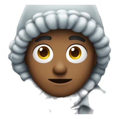 Freezing cold sticker