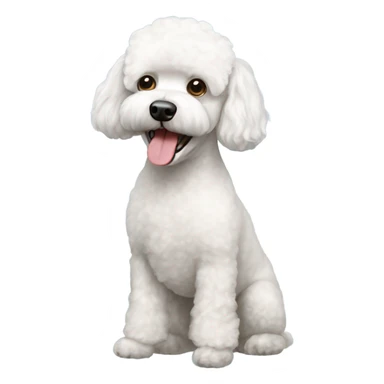 Bichon poodle  sticker