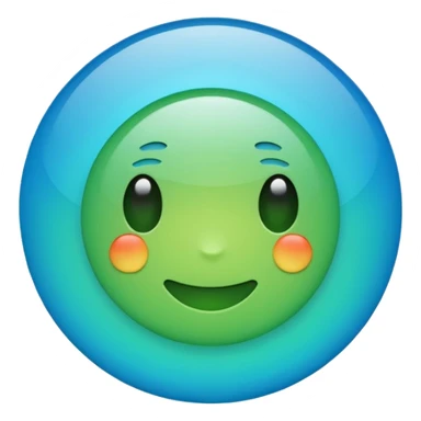 play icon, soft gradient, high contrast sticker