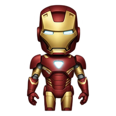 iron man saying goodbye sticker