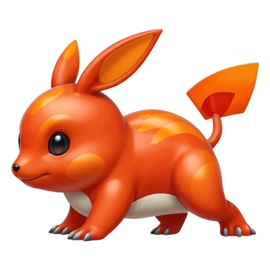 Red pokemon  sticker