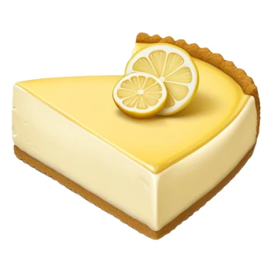 lemon cheesecake sticker