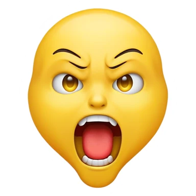 screaming emoji sticker