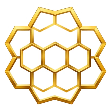 Hexagon  sticker