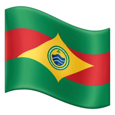 A bandeira do estado do Rio Grande do Sul, Brasil sticker