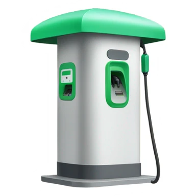 single charging station sticker