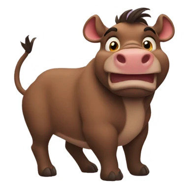 pumbaa sticker