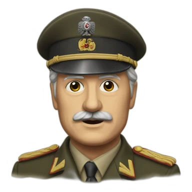 famous german leader second world war sticker