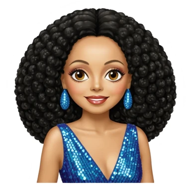 Diana Ross sticker