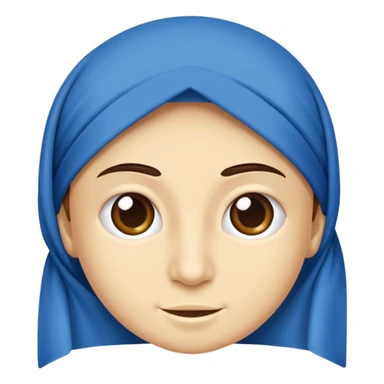 DOĞU TÜRKİSTAN BAYRAĞI (İNSANSIZ) AY VE YILDIZ MAVİ BAYRAK sticker