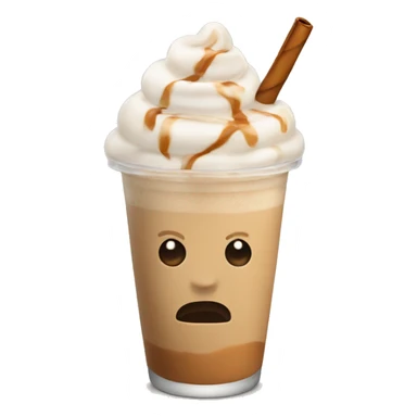 Iced chai latte  sticker