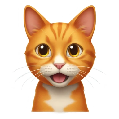 Orang cat say yow sticker