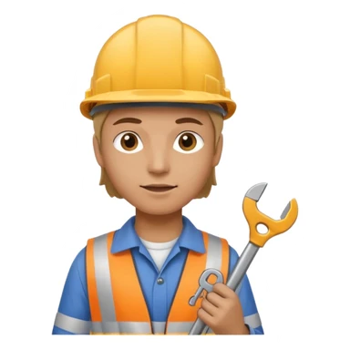 Tractor maker sticker