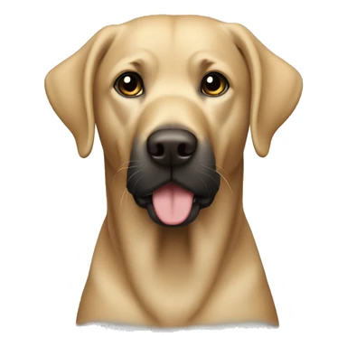 black labrador thinks GG sticker