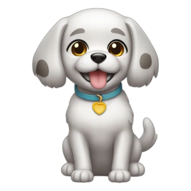 calin chien chat sticker