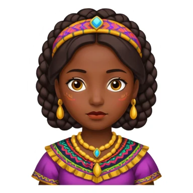 Girl congolise sticker