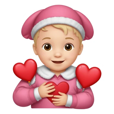 Baby Valentine sticker