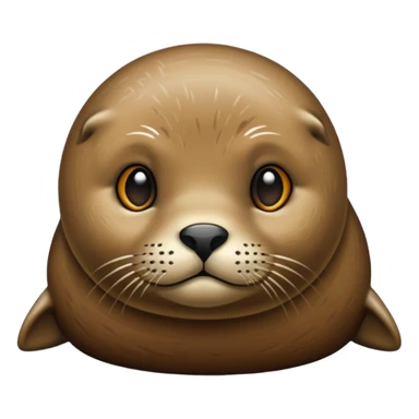 why does the seal have hair? sticker