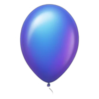 number three balloon sticker