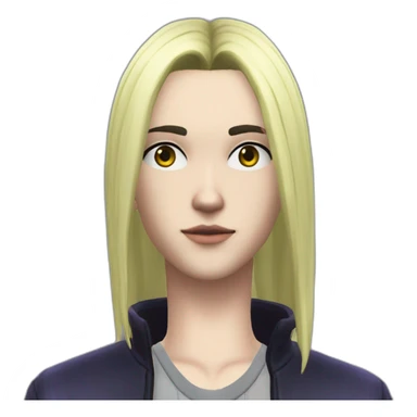 Sims+4+Anime+Mortimer+Goth-Man-dark-hair-perfectly-centered sticker