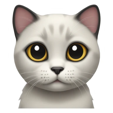 Black munchkin cat sticker