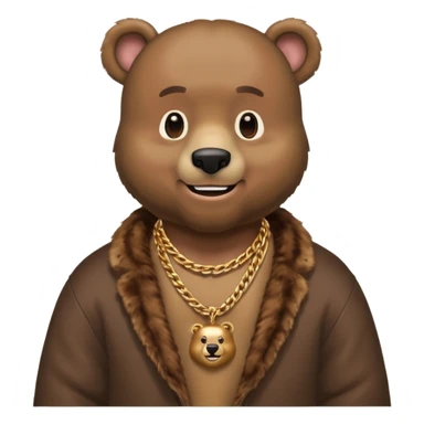 Kanye west bear sticker