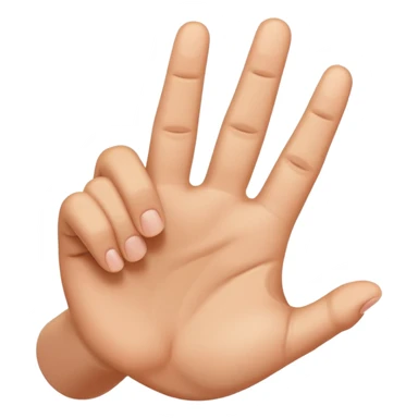 flipping off sticker