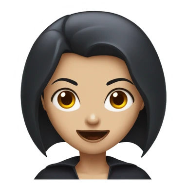 Mad Female Vampire sticker