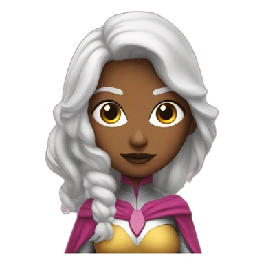 superheroina sticker