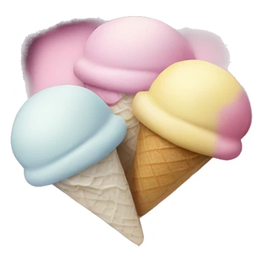 square tub of icecream sticker