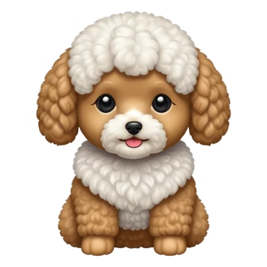 toy poodle sticker