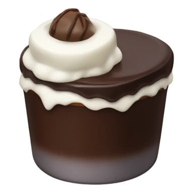 Chocolate soufflé bar sticker
