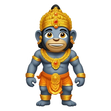 Hanuman Gada sticker
