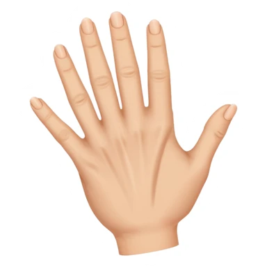 Hand without the ring finger  sticker