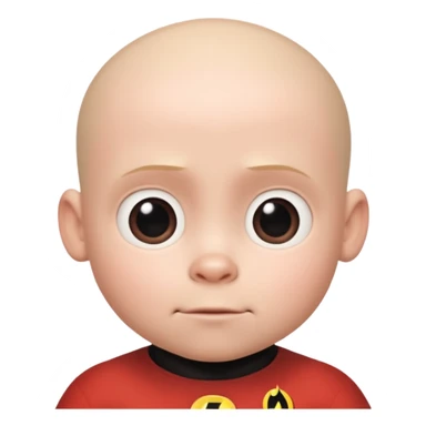 Jack-Jack (bald) from The Incredibles Movie sticker