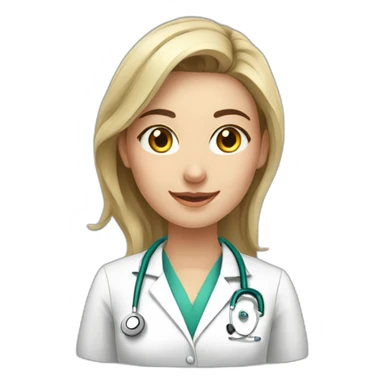 A medical female student at damascus university sticker