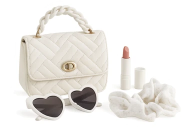 white  girly object, remove background  sticker