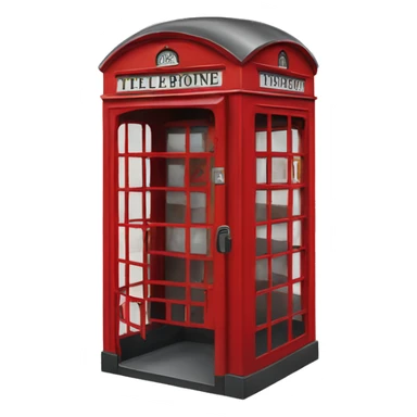 London telephone booth  sticker