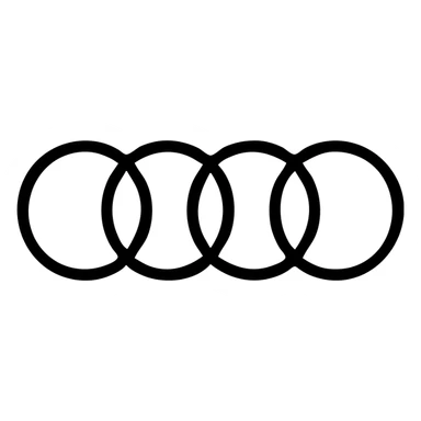 Audi logo sticker