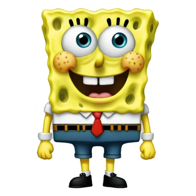 spongebob like an emoji  sticker