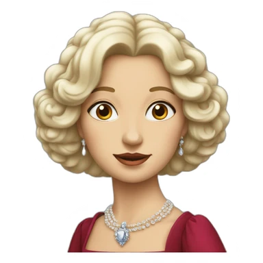 La reine d´Angleterre sticker