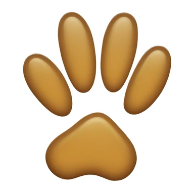 cat paw #0097b2 color sticker