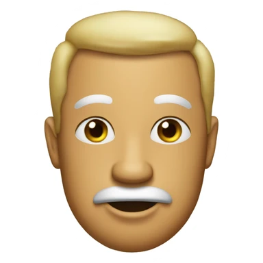 president of potato country (he is potato) sticker